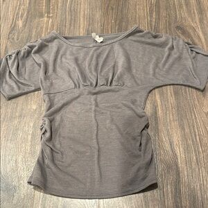 Discreet Gray Women's Top size medium 5:7